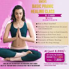 CERTIFICATE IN PRANIC HEALING AND YOGA